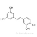 1,2-Benzoldiol, 4 - [(1E) -2- (3,5-dihydroxyphenyl) ethenyl] - CAS 10083-24-6